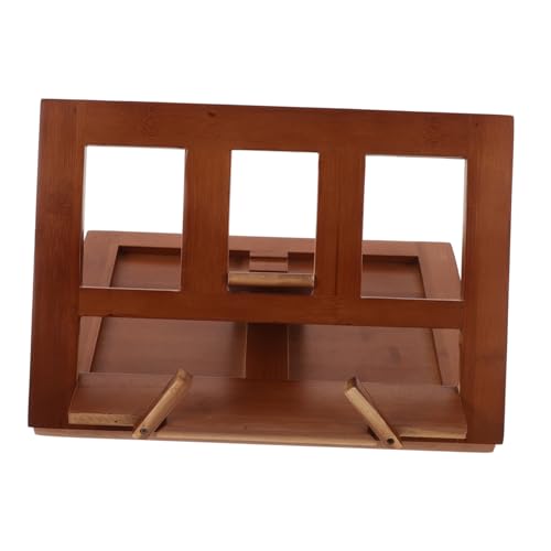 Warmhm Notenständer Ständer für Bibelhalter Kochbuchhalter Bibelständer für die Präsentation zu Hause Desktop-Musikständer Rezeptständer Bambus Light Brown Warmhm Notenständer Ständer für Bibelhalter Kochbuchhalter Bibelständer für die Präsentation zu Hause Desktop-Musikständer Rezeptständer Bambus Light Brown von Warmhm