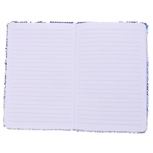 Warmhm Notizbuch mit Pailletten notizblock Party Notepads Notizbücher für Frauen Notizbilder schöner Notizblock ästhetisches notizbuch Papier Sky-blue Warmhm Notizbuch mit Pailletten notizblock Party Notepads Notizbücher für Frauen Notizbilder schöner Notizblock ästhetisches notizbuch Papier Sky-blue von Warmhm