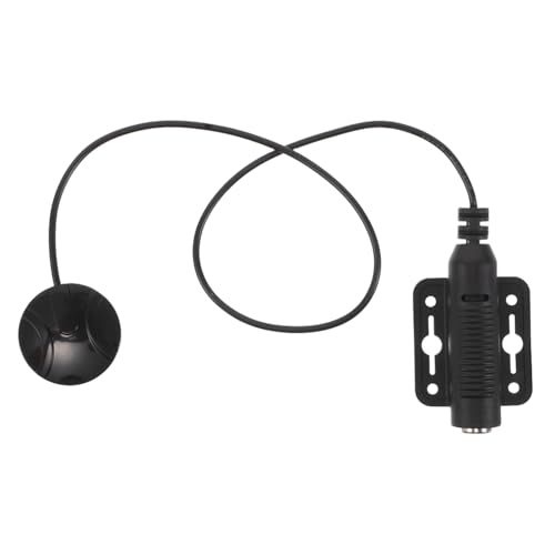 Warmhm Patch Pickup ukulele zubehör Geigenabholung Tonabnehmer für Akustikgitarren Musikaufnahme Ukulele Tonabnehmer Violine Mikrofon Gitarren-Equalizer-Tonabnehmer Gummi Black von Warmhm