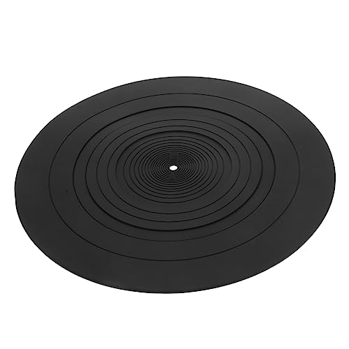 Warmhm Schallplattenmatten Pad Vinyl Plattenmatte Silikon Schutzmatte Für Plattenspieler Schallplatten Slip Matte Schallplattenspieler Slip Matte Gel von Warmhm