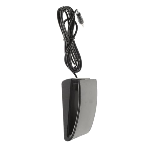 Warmhm Sustain-Pedal Pedale E-Piano-Pedal nützliches Dämpferpedal für Klavier Klaviertastaturpedal Zubehör für E-Pianos Zubehör für Klavier elektronisches Klavierfußpedal Gummi Schwarz von Warmhm