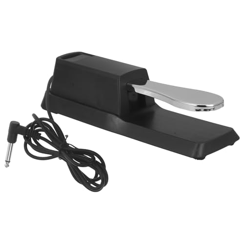 Warmhm Sustain-pedal Tastaturpedal Klaviertastatur Klavierpedale Elektronisch Tastatur -sustain -pedal Elektrisches Klavier Falten Fuß Für Tastenklavier Silver Abs von Warmhm