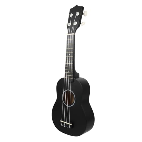 Warmhm Ukulele- Musikalisches Musikinstrumente, Gitarre Ukulele Für Anfänger Musikinstrumente Gitarre Ukulele-gitarre Holz Black von Warmhm