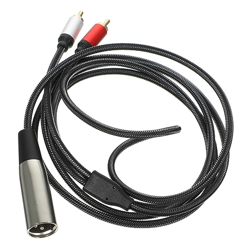 Warmhm Xlr Rca Audio Adapter Kabel Mikrofon Verbindungskabel für Hochwertige Audioübertragung Langlebig für Audio Equipment und Mischpulte Warmhm Xlr Rca Audio Adapter Kabel Mikrofon Verbindungskabel für Hochwertige Audioübertragung Langlebig für Audio Equipment und Mischpulte von Warmhm