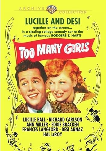 TOO MANY GIRLS (1940) - TOO MANY GIRLS (1940) (1 DVD) von Warner Archive Collection