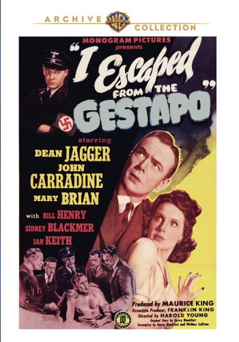 I Escape From The Gestapo / (Full Mono) [DVD] [Region 1] [NTSC] [US Import] von Warner Archive