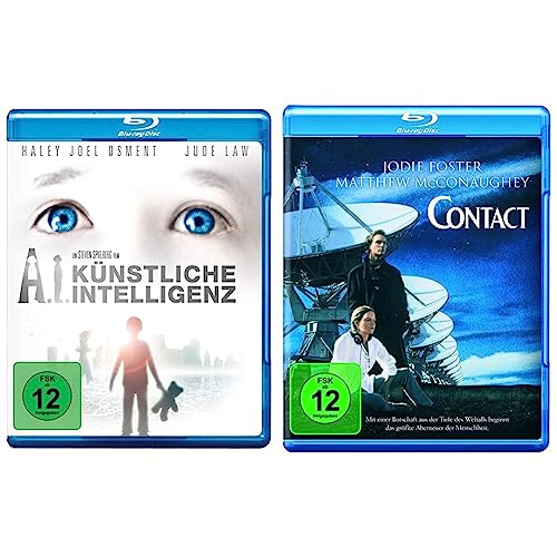 A.I. Künstliche Intelligenz [Blu-ray] & Contact [Blu-ray] von Warner Bros (Universal Pictures)