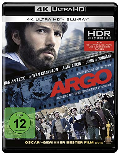 Argo (4K Ultra-HD + 2D-Blu-ray) (2-Disc Version) [Blu-ray] von Warner Bros (Universal Pictures)
