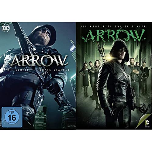 Arrow: Die komplette 5. Staffel [DVD] & Arrow - Die komplette zweite Staffel [5 DVDs] von Warner Bros (Universal Pictures)