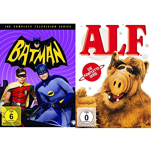 Batman - Die komplette Serie (18 Discs) & Alf - Die komplette Serie [16 DVDs] von Warner Bros (Universal Pictures)