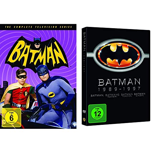Batman - Die komplette Serie (18 Discs) & Batman 1-4 [4 DVDs] von Warner Bros (Universal Pictures)