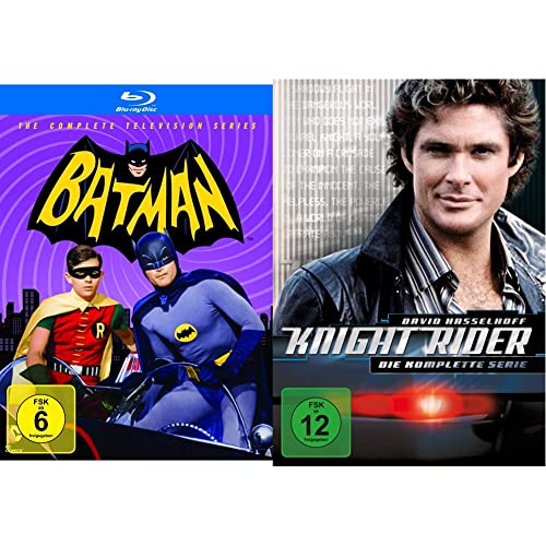 Batman - Die komplette Serie [Blu-ray] & Knight Rider - Die komplette Serie [26 DVDs] von Warner Bros (Universal Pictures)