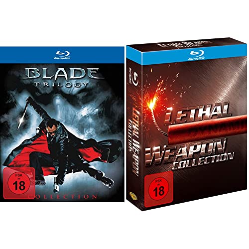 Blade Trilogy [Blu-ray] & Lethal Weapon 1-4 - Collection [Blu-ray] von Warner Bros (Universal Pictures)