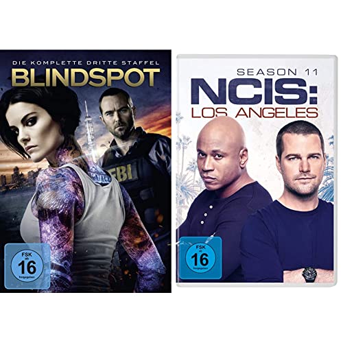 Blindspot - Die komplette dritte Staffel [4 DVDs] & NCIS: Los Angeles - Season 11 [6 DVDs] von Warner Bros (Universal Pictures)