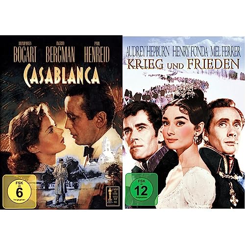 Casablanca & Krieg und Frieden von Warner Bros (Universal Pictures)