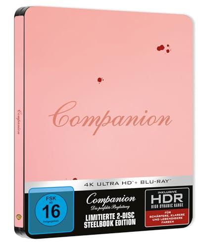 Companion: Die perfekte Begleitung - Limited Steelbook (4K UHD + Blu-ray) von Warner Bros (Universal Pictures)