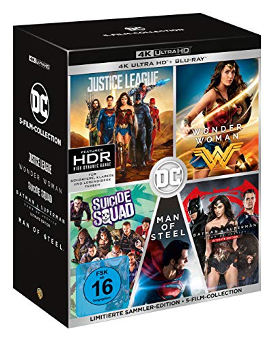DC 5-Film-Collection (5 4K Ultra-HD) (+ 5 BRs) [Blu-ray] von Warner Bros (Universal Pictures)