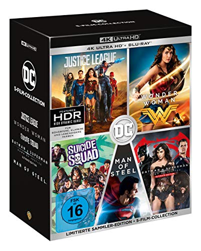 DC 5-Film-Collection (5 4K Ultra-HD) (+ 5 BRs) [Blu-ray] von Warner Home Video