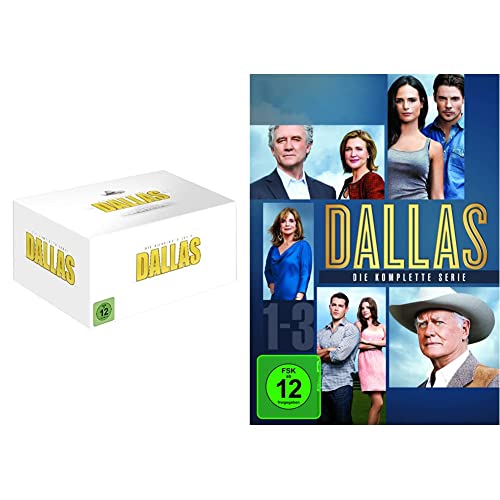 Dallas (1981) - Die kompletten Staffeln 1-14 [Limited Edition] [86 Discs + 3 Bonus Discs] & Dallas - Die komplette Serie (Staffel 1 bis 3) (exklusiv bei Amazon.de) [Limited Edition] [10 DVDs] von Warner Bros (Universal Pictures)