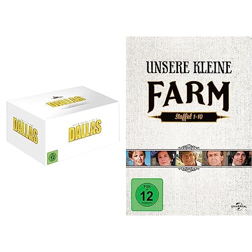 Dallas: Komplettbox: Staffel 1-14 & Unsere kleine Farm - Die komplette Serie (58 Discs) von Warner Bros (Universal Pictures)