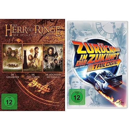 Der Herr der Ringe - Die Spielfilm Trilogie [3 DVDs] & Zurück in die Zukunft - Trilogie/30th Anniversary [4 DVDs] von Warner Bros (Universal Pictures)