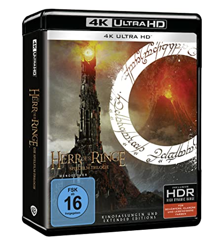 Der Herr der Ringe: Extended Edition Trilogie [4K Ultra-HD] [Blu-ray] von Warner Bros (Universal Pictures)