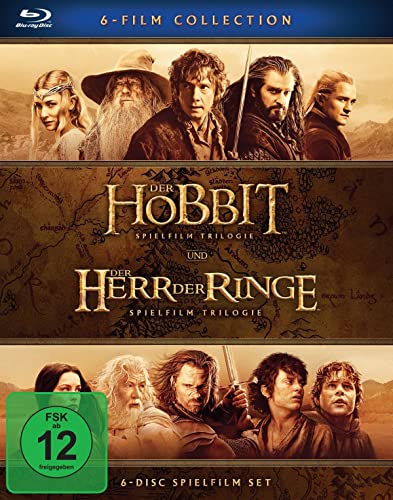 Der Hobbit und Der Herr Der Ringe: Mittelerde Collection [Blu-ray] von Warner Bros (Universal Pictures)