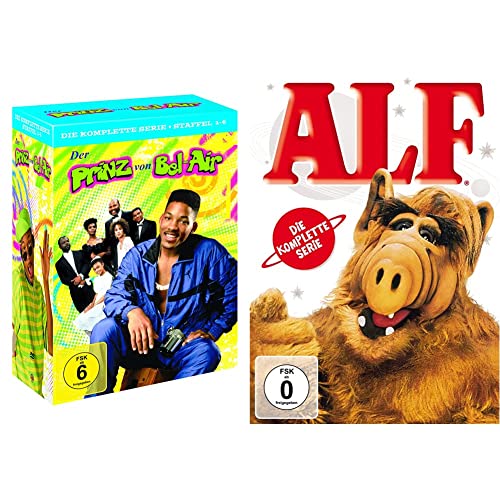 Der Prinz von Bel-Air – Die komplette Serie (Staffel 1-6) (exklusiv bei Amazon.de) [Limited Edition] [23 DVDs] & Alf - Die komplette Serie [16 DVDs] von Warner Bros (Universal Pictures)