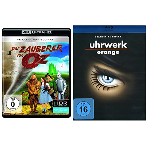 Der Zauberer von Oz (4K Ultra-HD) (+ Blu-ray 2D) & Uhrwerk Orange [Blu-ray] von Warner Bros (Universal Pictures)