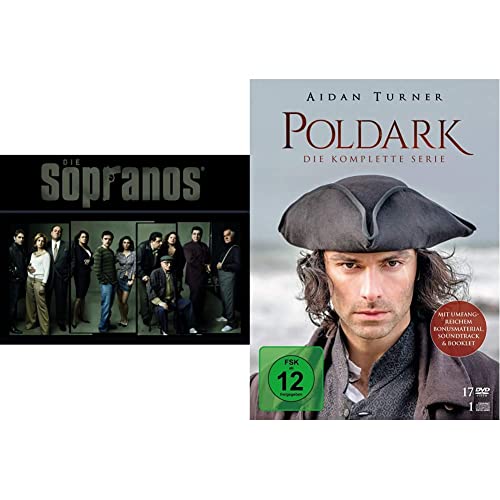 Die Sopranos - Die ultimative Mafiabox [28 DVDs] (exklusiv bei Amazon.de) & Poldark - Die komplette Serie [17 DVDs + 1 CD] von Warner Bros (Universal Pictures)