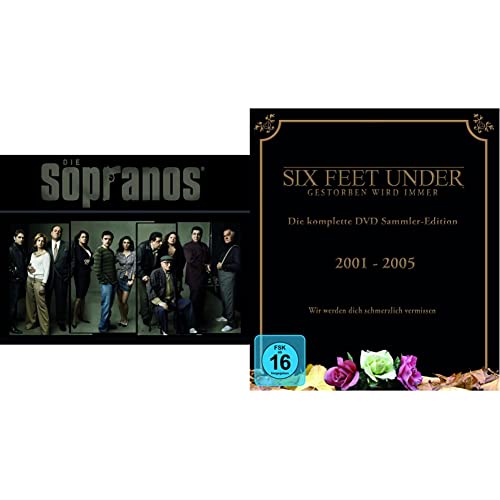 Die Sopranos - Die ultimative Mafiabox [28 DVDs] (exklusiv bei Amazon.de) & Six Feet Under - Die komplette Serie (25 Discs) (exklusiv bei Amazon.de) von Warner Bros (Universal Pictures)