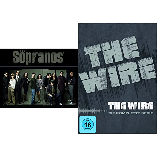 Die Sopranos - Die ultimative Mafiabox [28 DVDs] (exklusiv bei Amazon.de) & The Wire Staffel 1-5 Komplettbox (exklusiv bei Amazon.de) [24 DVDs] von Warner Bros (Universal Pictures)