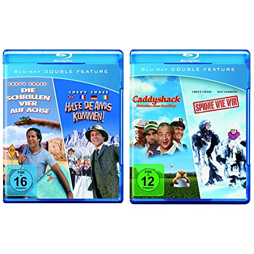 Die schrillen Vier auf Achse/Hilfe, die Amis kommen [Blu-ray] & Caddyshack/Spione wie wir [Blu-ray] von Warner Bros (Universal Pictures)