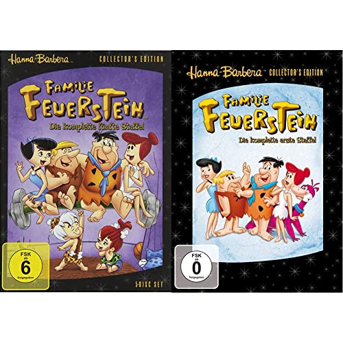 Familie Feuerstein - Die komplette fünfte Staffel [Collector's Edition] [5 DVDs] & Familie Feuerstein - Die komplette erste Staffel [Collector's Edition] [5 DVDs] von Warner Bros (Universal Pictures)