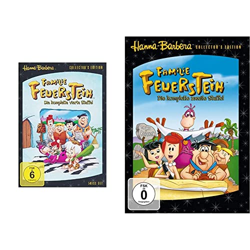 Familie Feuerstein - Die komplette vierte Staffel [Collector's Edition] [5 DVDs] & Familie Feuerstein - Staffel 2 [Collector's Edition] [5 DVDs] von Warner Bros (Universal Pictures)