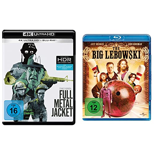 Full Metal Jacket (4K Ultra-HD) (+ Blu-ray 2D) & The Big Lebowski [Blu-ray] von Warner Bros (Universal Pictures)