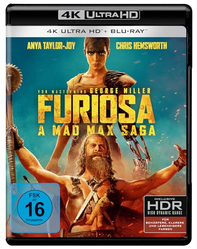 Furiosa: A Mad Max Saga (4K Ultra HD) (+ Blu-ray) von Warner Bros