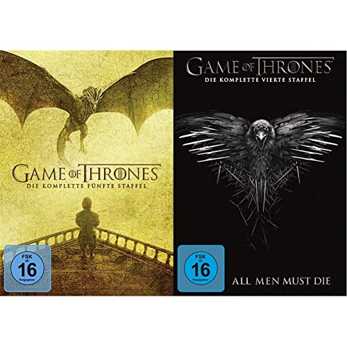 Game of Thrones - Die komplette 5. Staffel [5 DVDs] & Game of Thrones - Staffel 4 [5 DVDs] von Warner Bros (Universal Pictures)