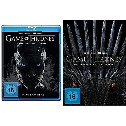 Game of Thrones - Staffel 7 [Blu-ray] & Game of Thrones - Staffel 8 [4 DVDs] von Warner Bros (Universal Pictures)