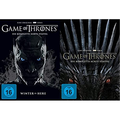 Game of Thrones: Die komplette 7. Staffel [4 DVDs] & Game of Thrones - Staffel 8 [4 DVDs] von Warner Bros (Universal Pictures)