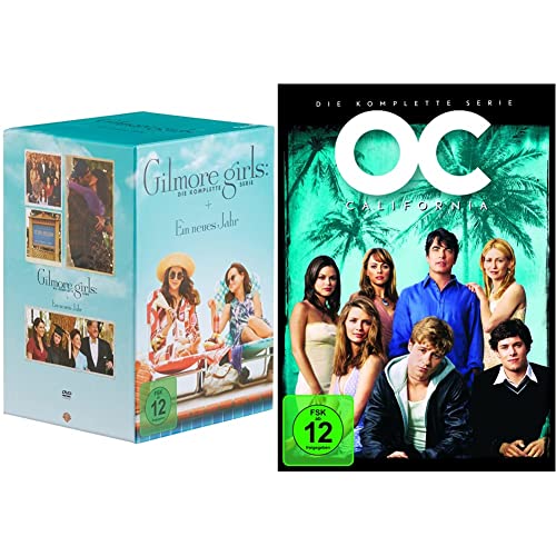 Gilmore Girls: Die komplette Serie + Ein neues Jahr [DVD] (exklusiv bei Amazon.de) & O.C. California - Die komplette Serie (Staffel 1-4) (exklusiv bei Amazon.de) [Limited Edition] [26 DVDs] von Warner Bros (Universal Pictures)