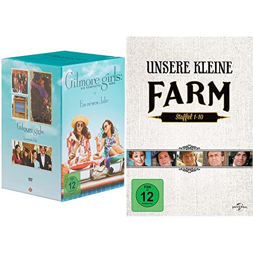 Gilmore Girls: Die komplette Serie + Ein neues Jahr [DVD] (exklusiv bei Amazon.de) & Unsere kleine Farm - Die komplette Serie (58 Discs) von Warner Bros (Universal Pictures)