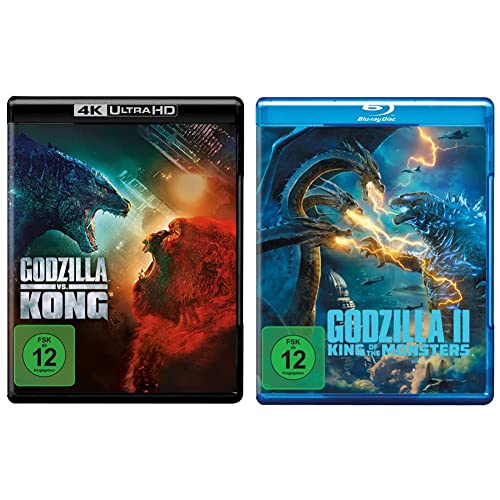 Godzilla vs. Kong (4K Ultra HD) (+ Blu-ray 2D) & Godzilla II: King of the Monsters [Blu-ray] von Warner Bros (Universal Pictures)