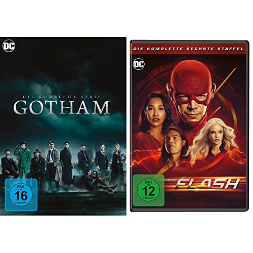 Gotham - Die komplette Serie [26 DVDs] & The Flash - Die komplette sechste Staffel [4 DVDs] von Warner Bros (Universal Pictures)