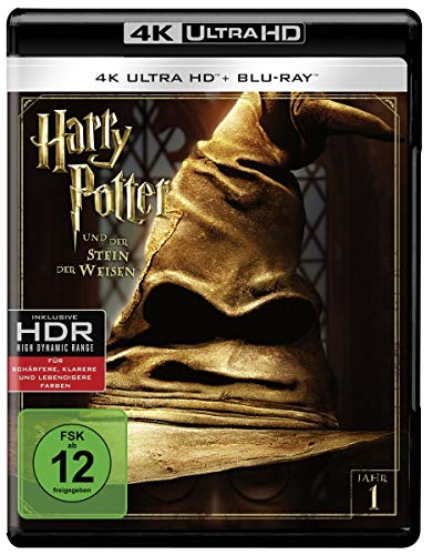 Harry Potter und der Stein der Weisen (4K Ultra-HD + 2D-Blu-ray) (2-Disc Version) von Warner Bros (Universal Pictures)