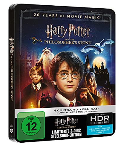 Harry Potter und der Stein der Weisen (Magical Movie Modus) - Steelbook [Blu-ray] von Warner Bros