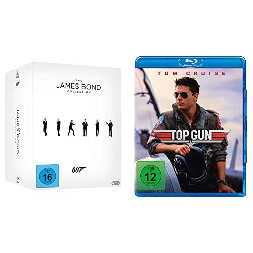 James Bond - Collection 2016 [Blu-ray] & Top Gun (Blu-ray) von Warner Bros (Universal Pictures)