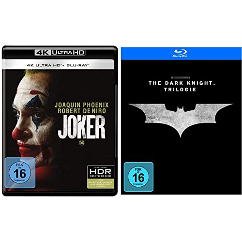 Joker (4K Ultra HD) (+ Blu-ray) & The Dark Knight Trilogy [Blu-ray] von Warner Bros (Universal Pictures)