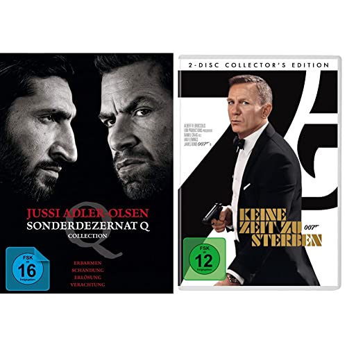 Jussi Adler-Olsen: Sonderdezernat Q - 4 Filme Collection [4 DVDs] & James Bond 007: Keine Zeit zu sterben von Warner Bros (Universal Pictures)