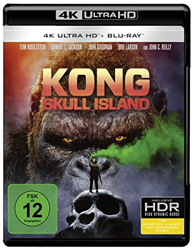 Kong: Skull Island (4K Ultra-HD + 2D-Blu-ray) (2-Disc Version) [Blu-ray] von Warner Bros